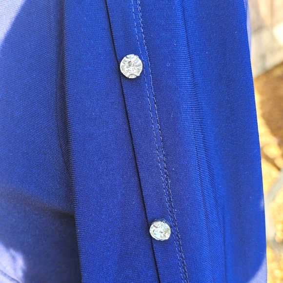 JBS navy jeweled dress - Picture 5 of 8